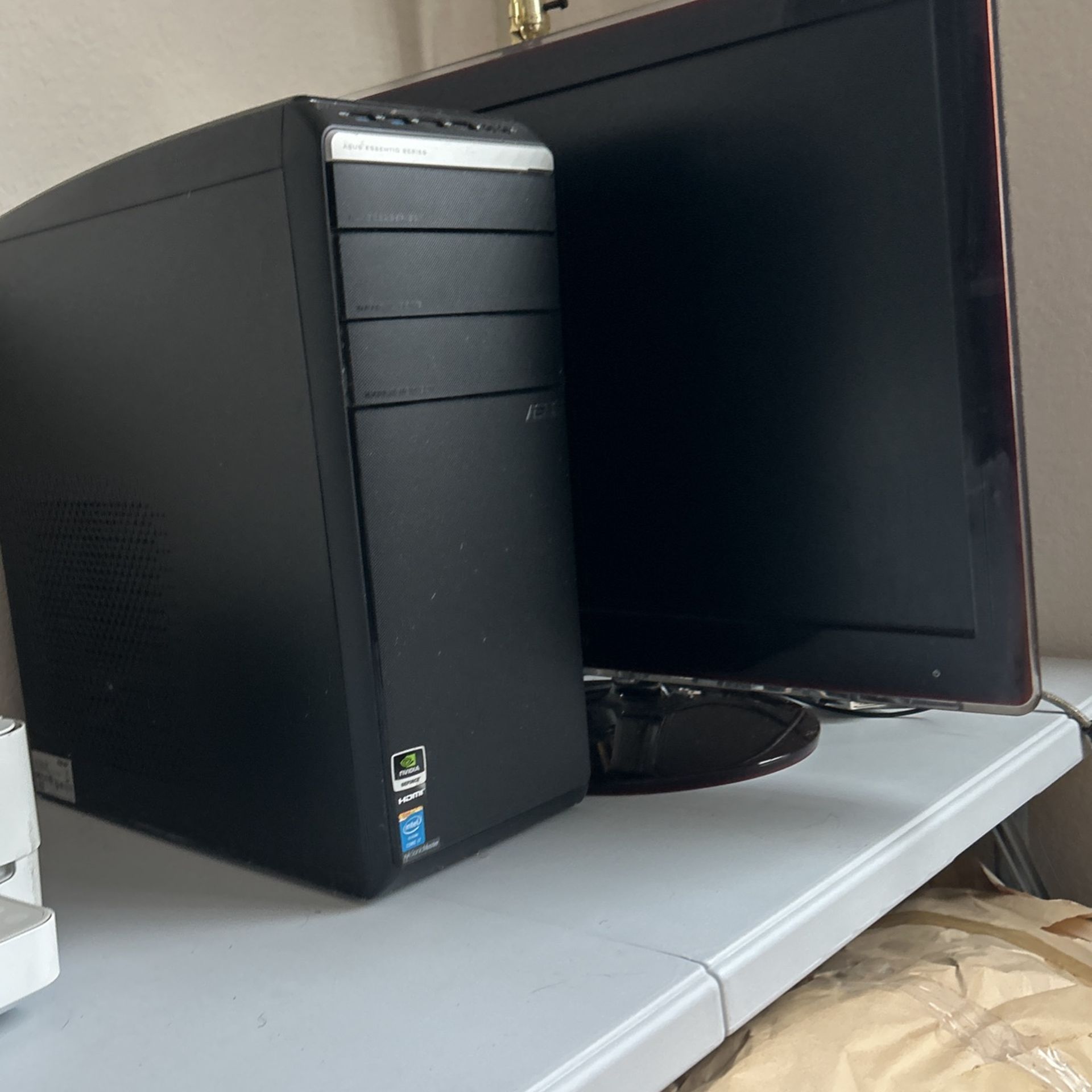 2013 ASUS desktop & 27 Inch Monitor