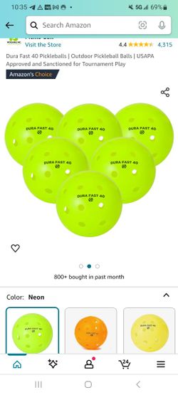 Dura Fast 40 Pickleballs 