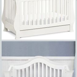 DaVinci Million Dollar Baby Classic Ashbury 4-in-1 Convertible Crib with Boxspring