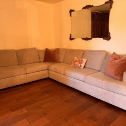 Beige Sectional