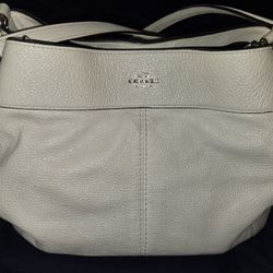 Off White Coach Purse 
