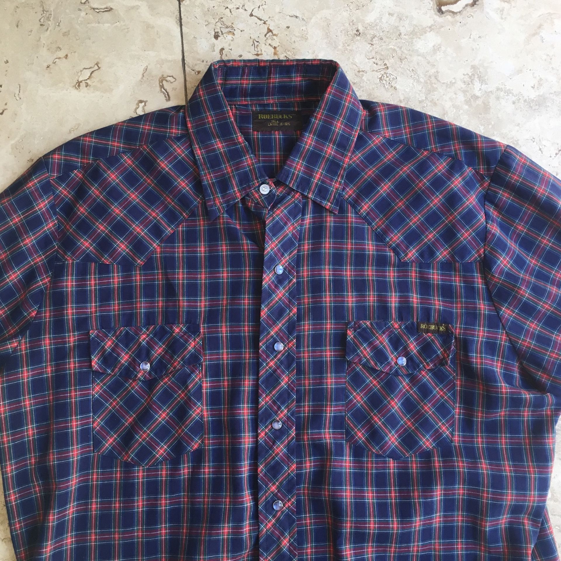 Roebuck’s Western Cowboy Vintage Large
