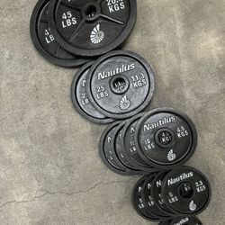 Nautilus olympic weights hotsell