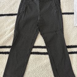 Women’s Black/White Checkered Pants
