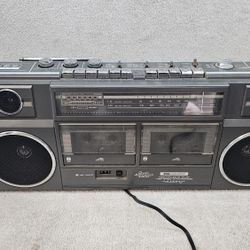 Sears SR 2100 dual cassette boombox
