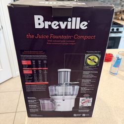 **🥤 Breville Juice Fountain Compact Juicer – Brand New in Box**
