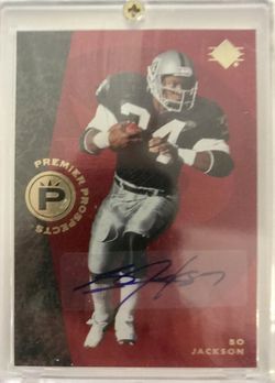Bo Jackson 2008 SP Rookie Edition Autograph