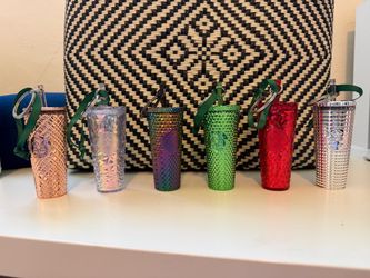 Starbucks Mini Cup Keychains