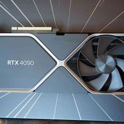 NVIDIA GeForce RTX 4090 FE Founders Edition 24GB GDDR6X Graphics Card w/ GPU Box