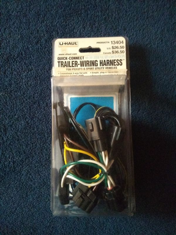 Uhaul quick connect trailer wiring harness for Sale in Woodbridge, VA