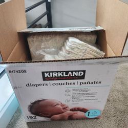 Kirkland Diapers - Size 1