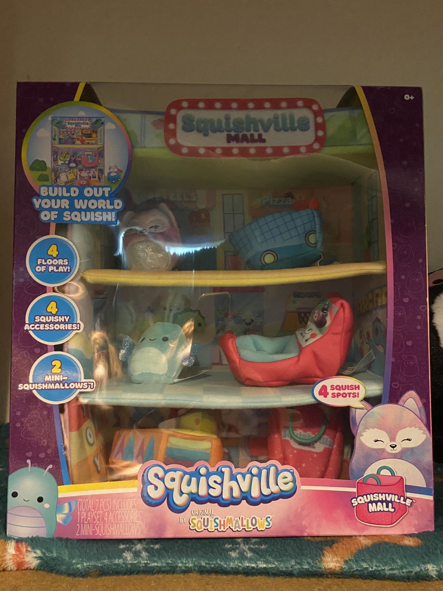 Squishmallows Kids Squishville Mall Playset