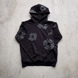 Black Denim Tear Hoodie🔥