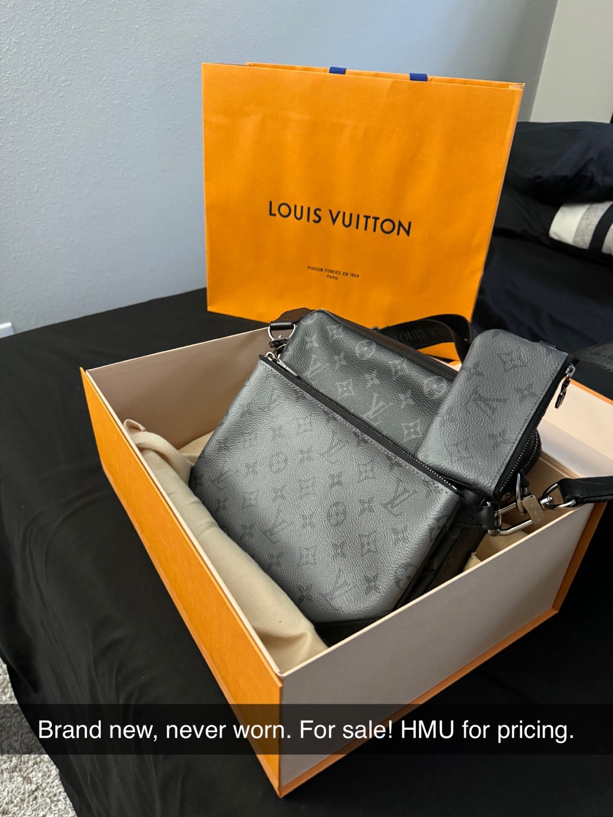 LV Trio Messenger Bag. BRAND NEW, NEVER WORN.  