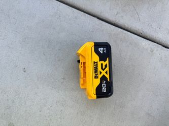 20v Dewalt XR 4ah battery