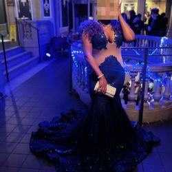 Prom Royal Blue Dress