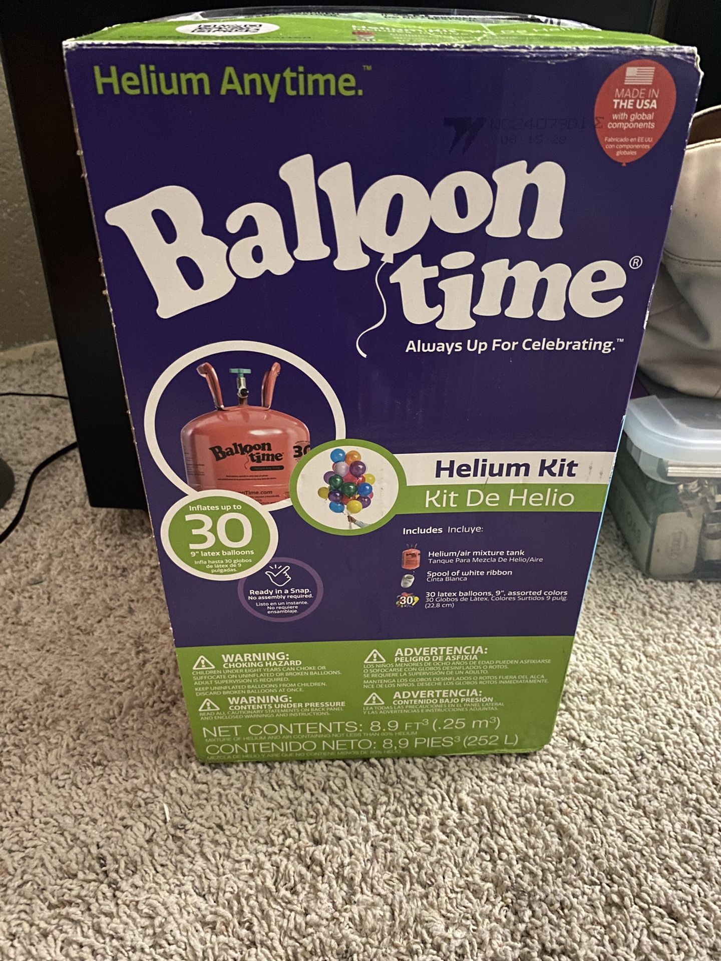 Helium Tank 