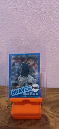 2020 silver pack acuna true blue /150
