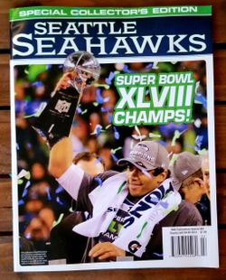 Seahawks Super Bowl Magazine