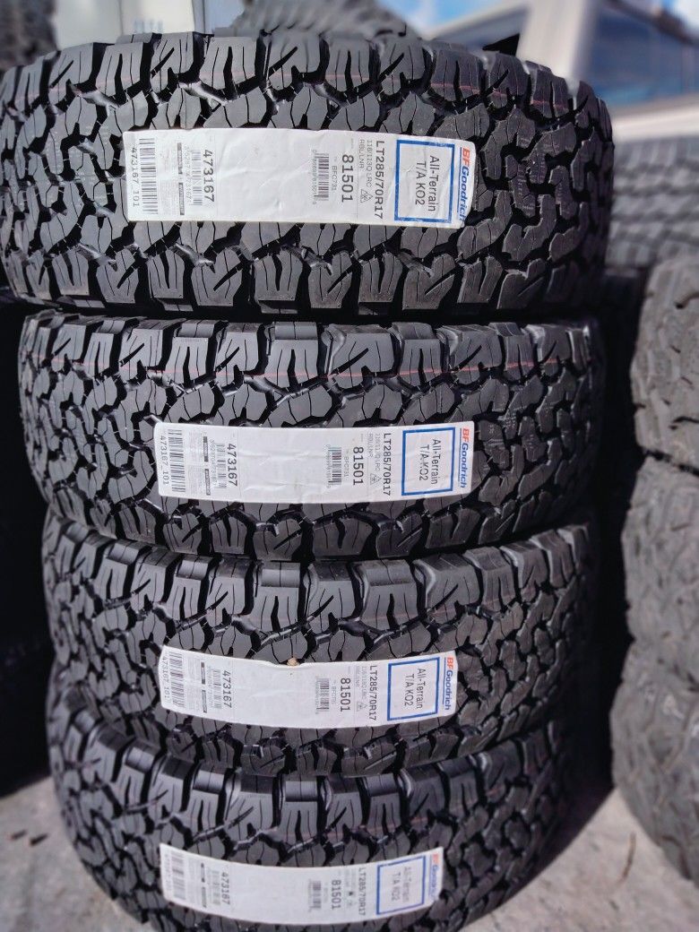 285/70/17 LT BFGOODRICH