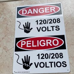 Pelegrín Danger plate