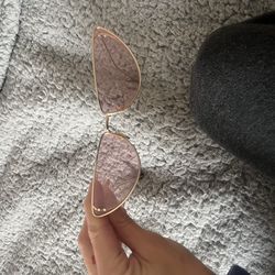 Dior pink cats eye women's glasses