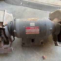 Dayton 1Z853M 1hp Grinder  Needs Switch