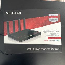 Netgear Nighthawk Cable Modem Router