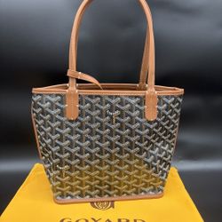 Goyard Reversible Mini Anjou in Brown