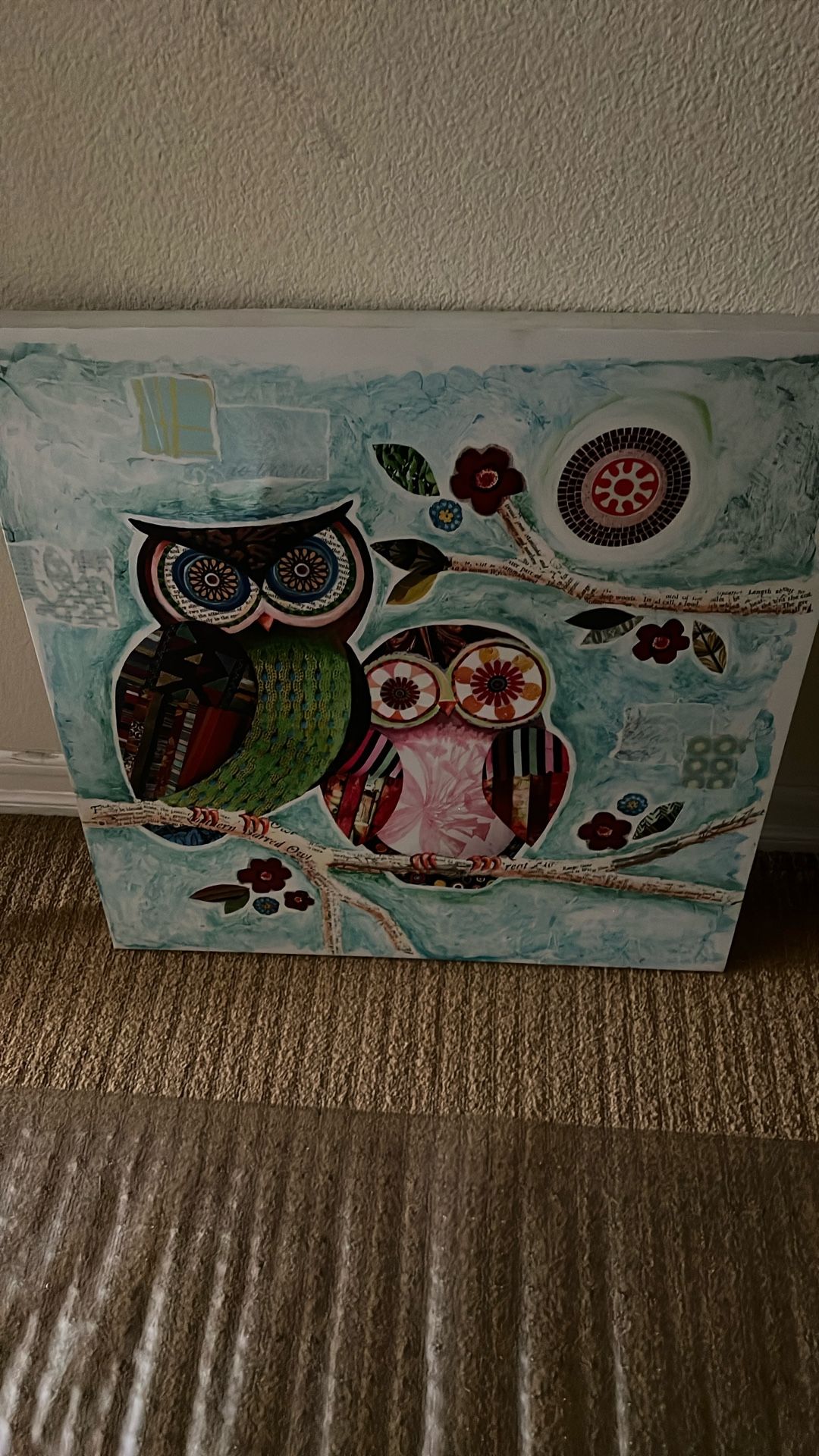 Used Owl Print