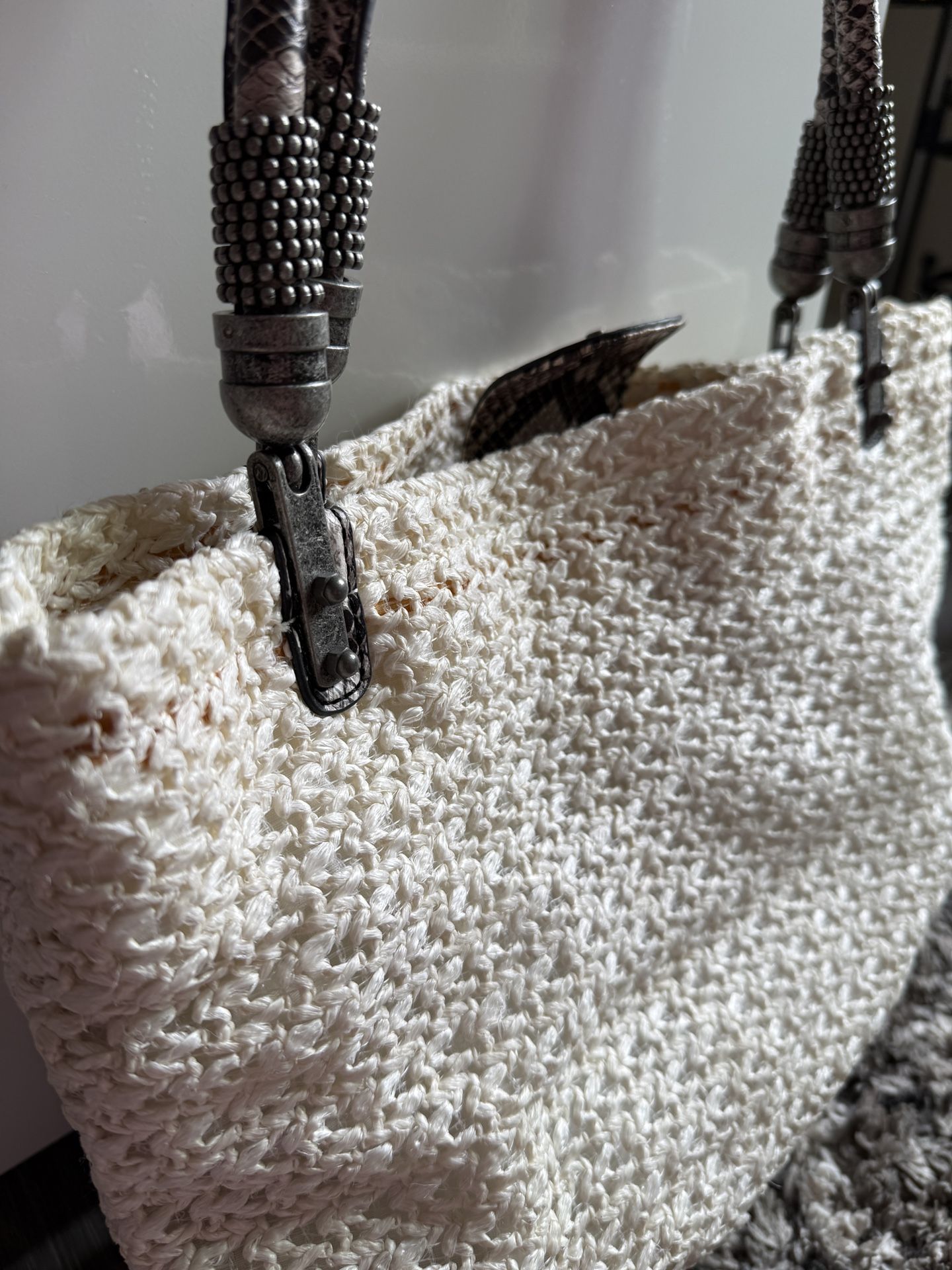 Jessica Simpson Woven Handbag