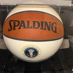 Obama Presidential Basketball From Camp David Rare 