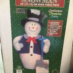 28 “ Fiber Optic Snow Man