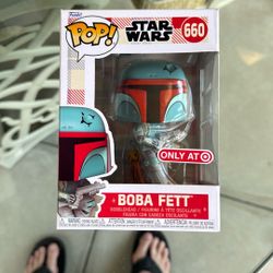 Funko Pop Star Wars Retro Boba Fett Exclusive 