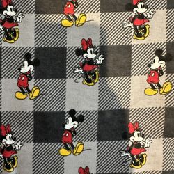 Lots Of Disney Fabric For Sale -Mickey & Minnie Fleece