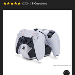 PS5 DualSense Controller Charging Station