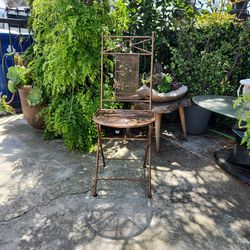 Wrought Iron Bistro Chair
