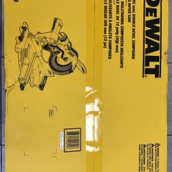 Dewalt 12” (305mm) double bevel Compound 