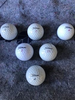 Titleist golf balls