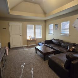 L Shaped Leather Couch