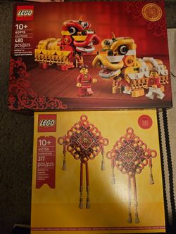 Lego Lion Dance and Lucky Knots Bundle