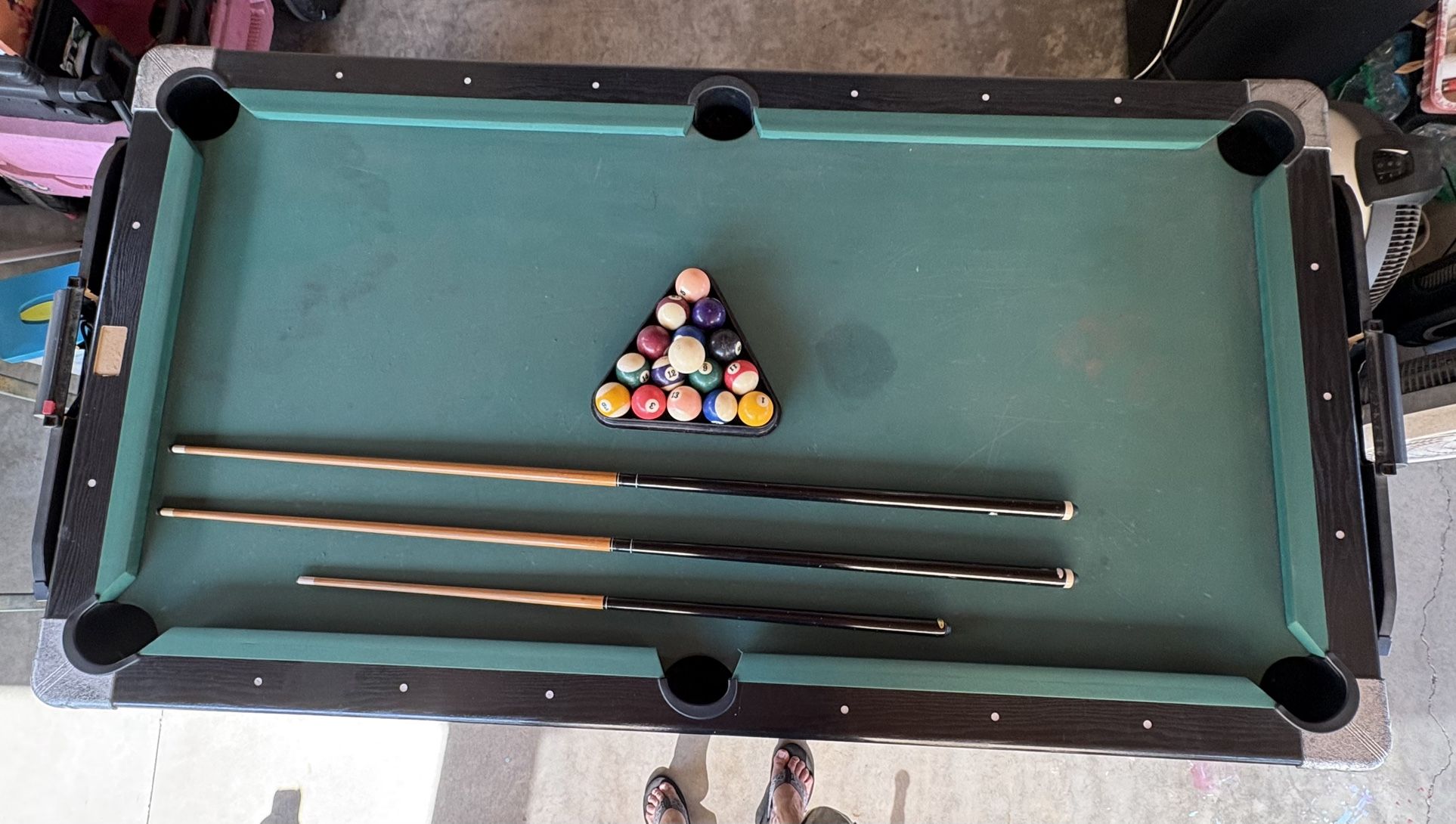 Free Billiar And Air Hockey Table