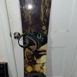 Snowboard& Snowboard Goggles 