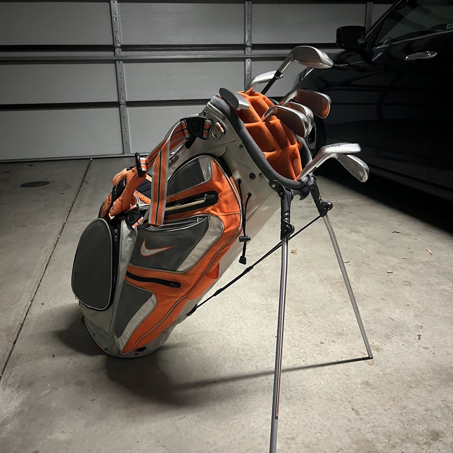 Golf Bag and Clubs