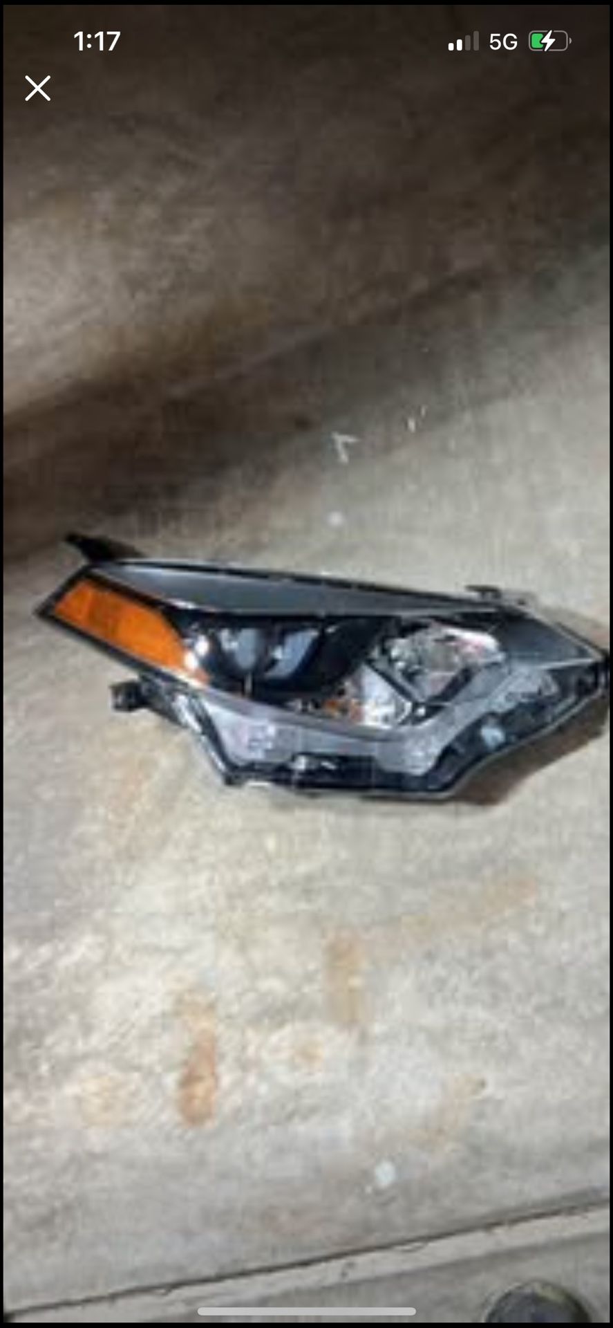 2014 - 2016 Toyota Corolla OEM LED Headlight RIGHT passenger side