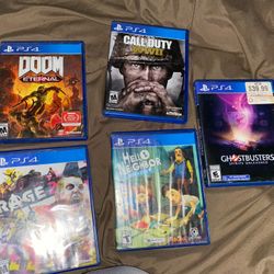 PS4 disc games