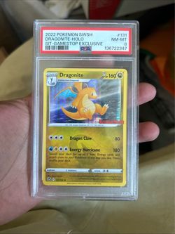 PSA 8 Dragonite Holo 131/195 GameStop Exclusive