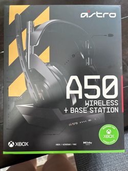 A50 XBOX Wireless + Base Station Head Set