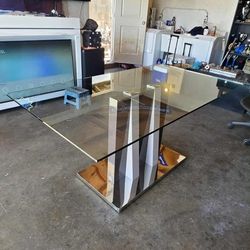 Kitchen Glass Table