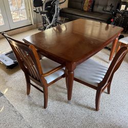 Solid Wood Dining table Set With Chairs